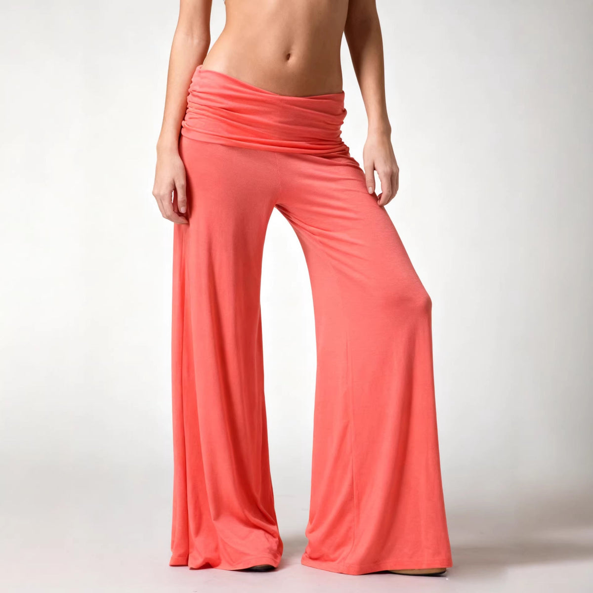 Women's high waisted wide leg yoga pants