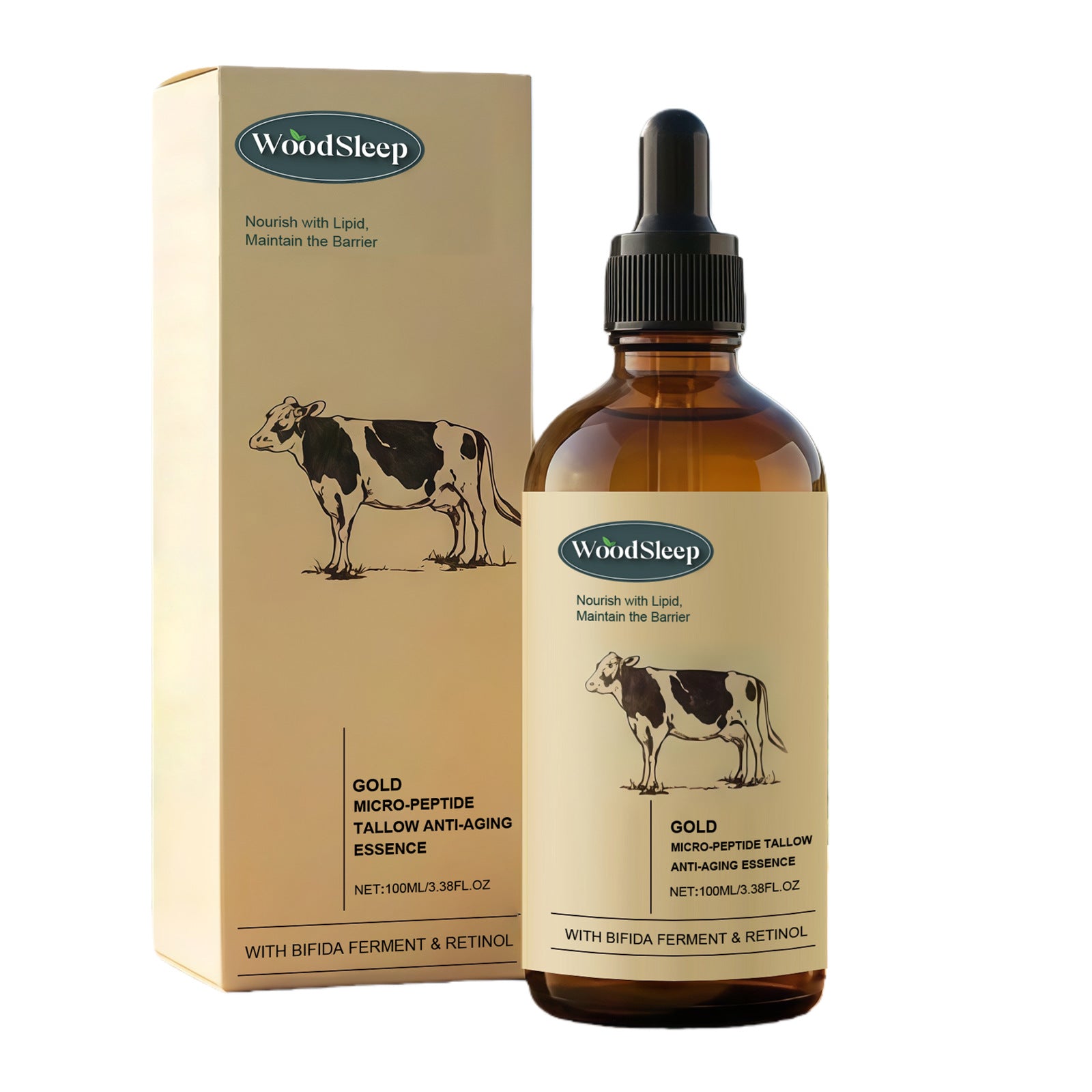 Woodsleep Tallow Cream Butter Gentle Moisturizing Essence