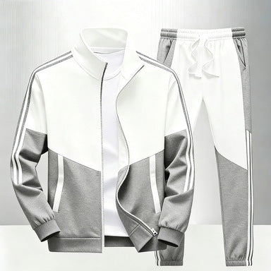 Casual Sportswear Cardigan Set