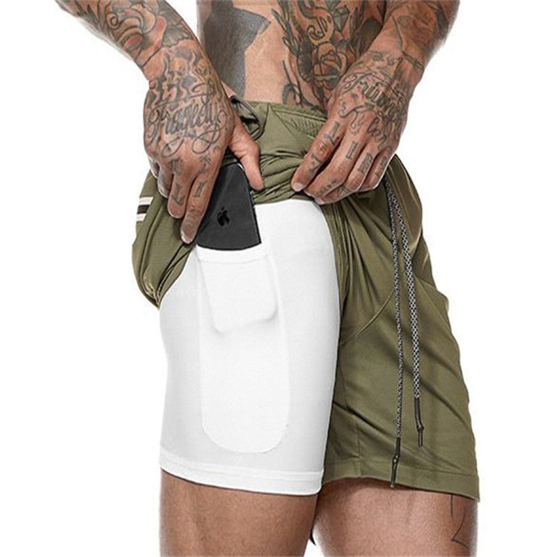 Mens Quick-Dry Sports Shorts