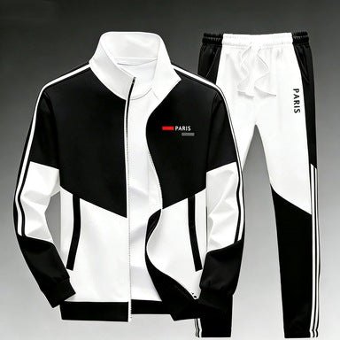 Casual Sportswear Cardigan Set