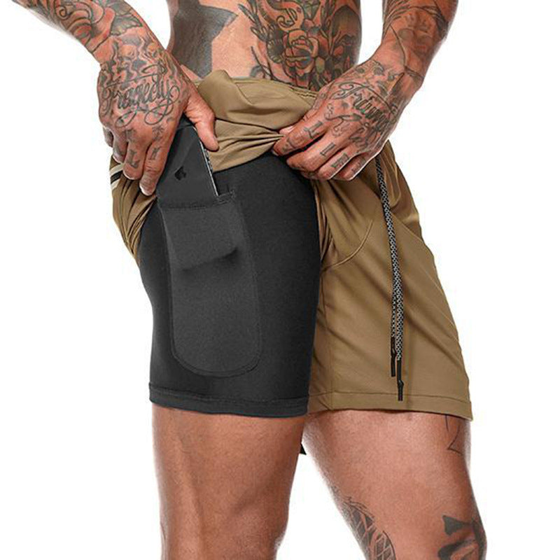 Mens Quick-Dry Sports Shorts