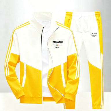 Casual Sportswear Cardigan Set