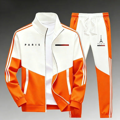Casual Sportswear Cardigan Set
