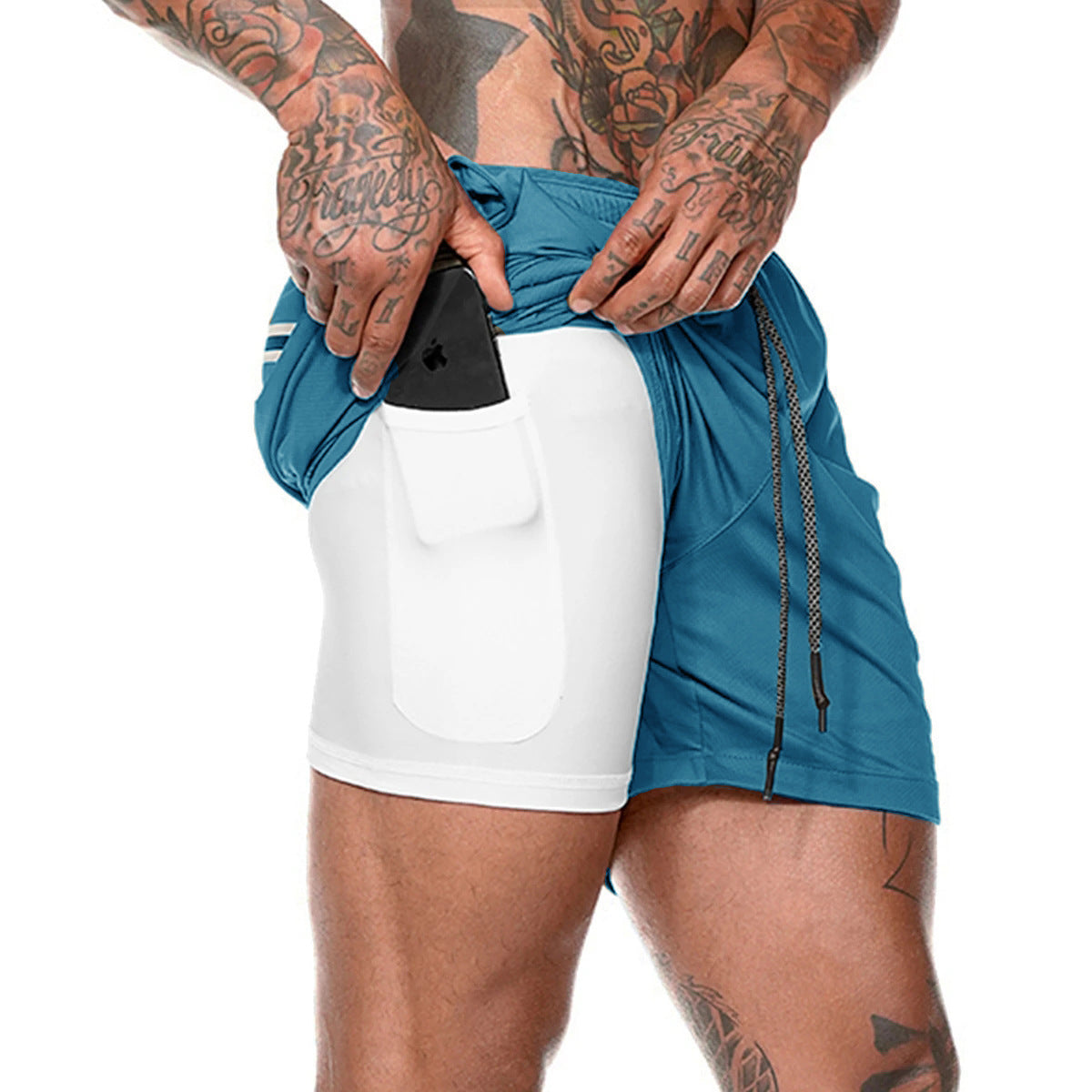 Mens Quick-Dry Sports Shorts