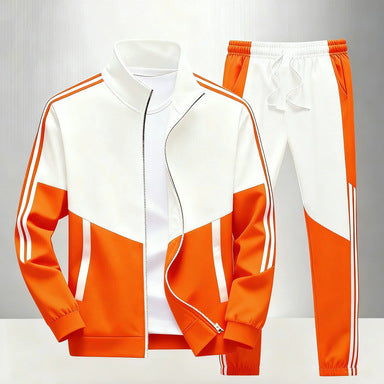 Casual Sportswear Cardigan Set