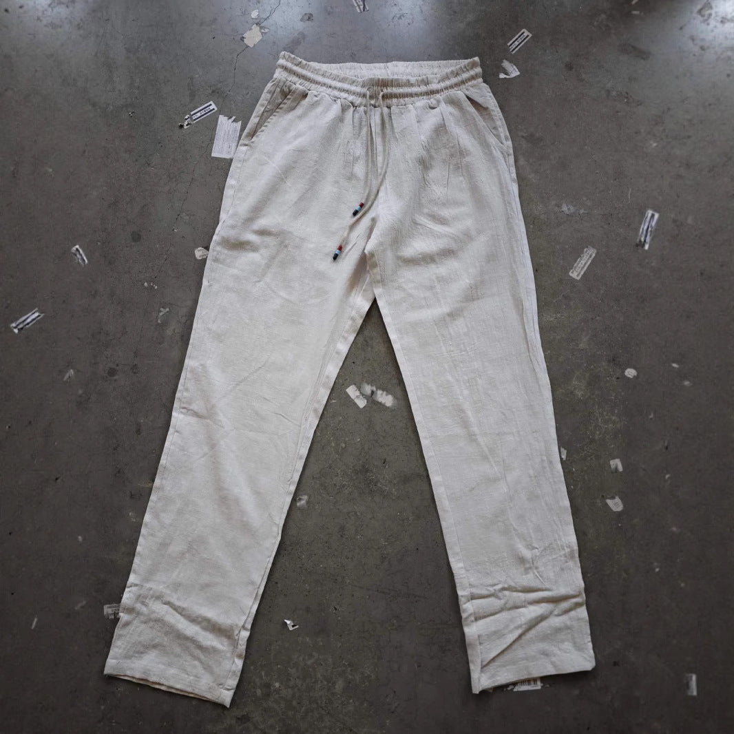 Men's Linen Casual Sportswear Set
