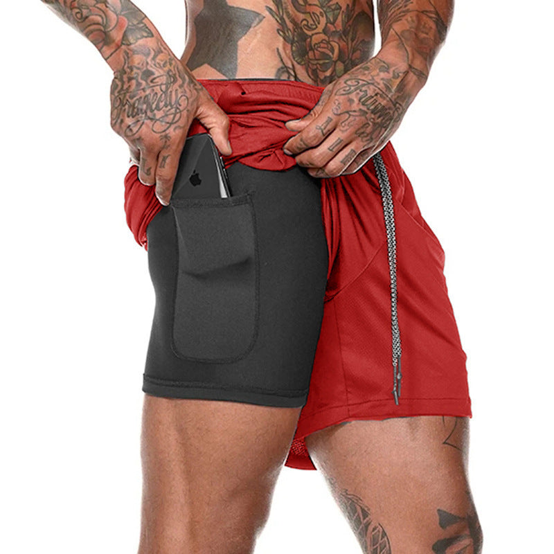 Mens Quick-Dry Sports Shorts