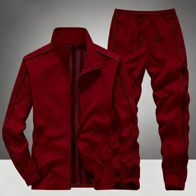 Casual Sportswear Cardigan Set